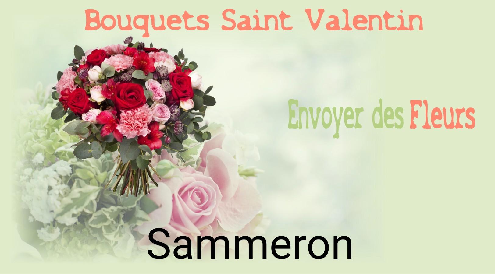 Roses de Saint-Valentin livrées à Sammeron